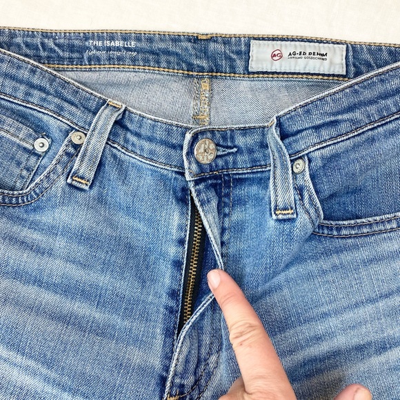 AG Isabella High Rise Straight Crop Jeans - Picture 11 of 16